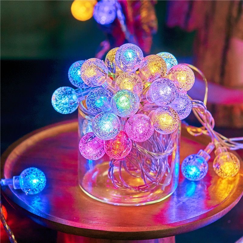Led Fairy String Lights - Mehrfarbige LED-Lichterkette, 3, 6, 10 m,