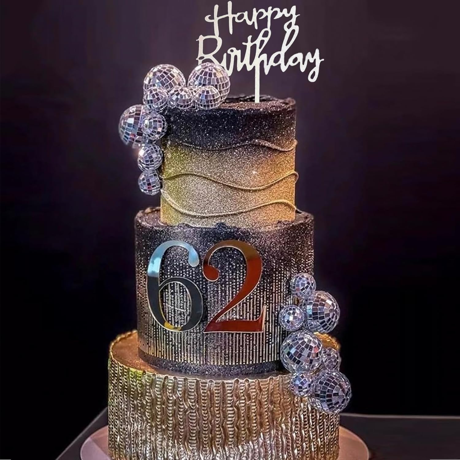 23 Stück Disco Ball Kuchen Dek – Star Tree Topper Bewertung und Preis