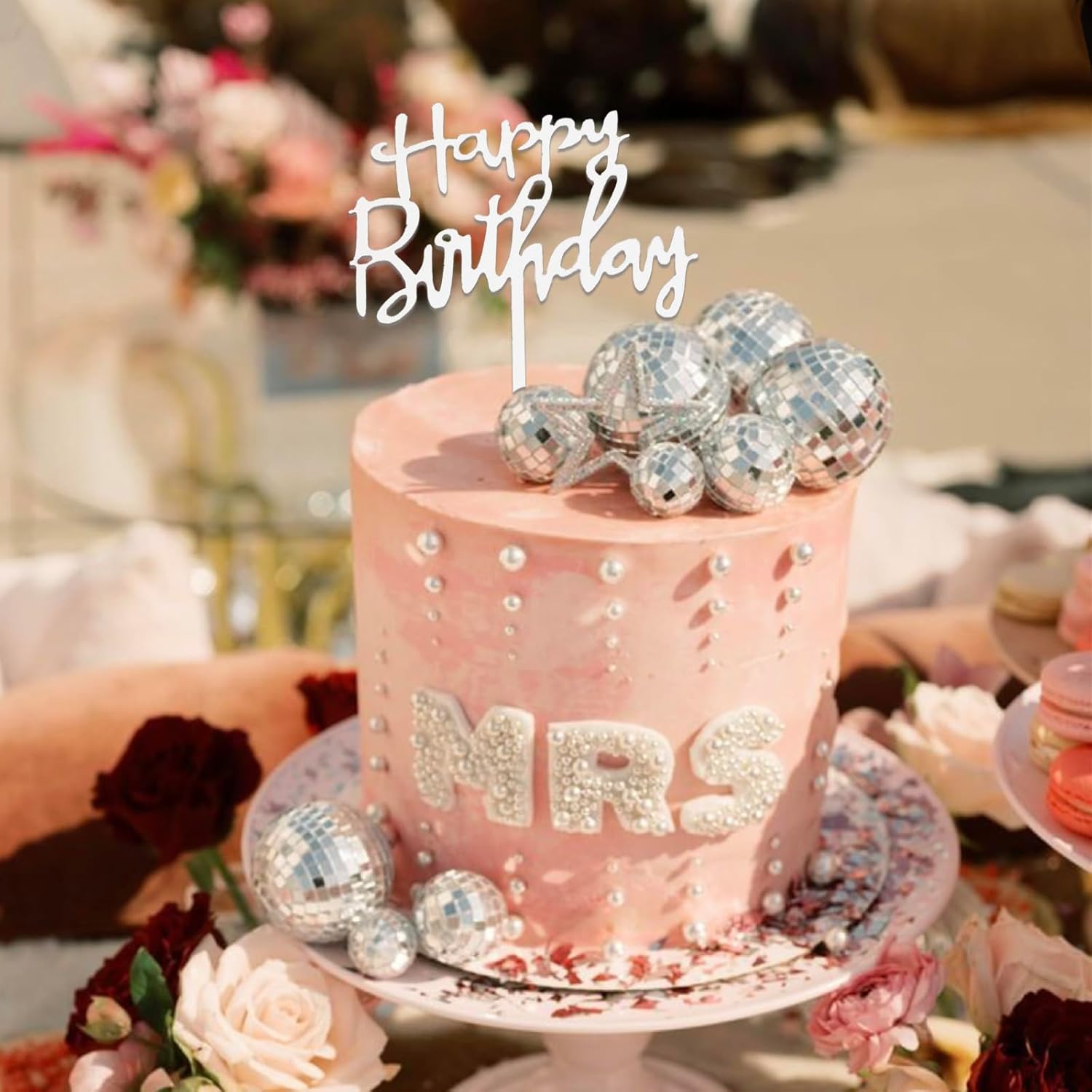 23 Stück Disco Ball Kuchen Dek – Star Tree Topper Bewertung und Preis