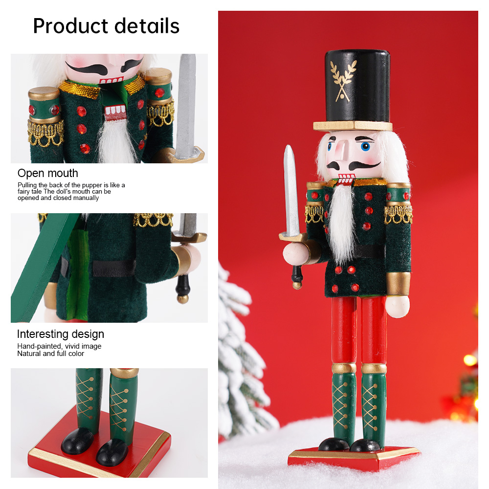 30cm Weihnachten Nussknacker H – Nutcracker Figurine Bewertung und Preis