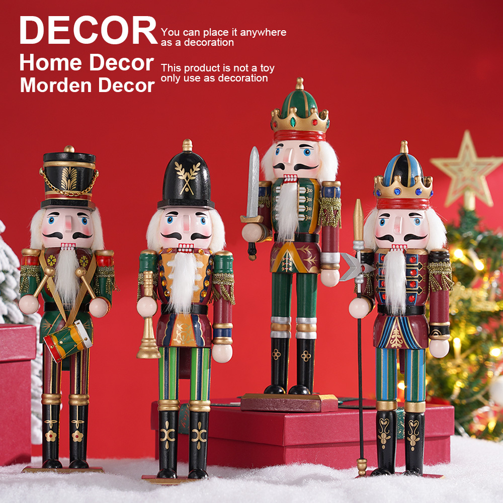 30cm hölzerne Nussknacker Weih – Nutcracker Figurine Bewertung und Preis