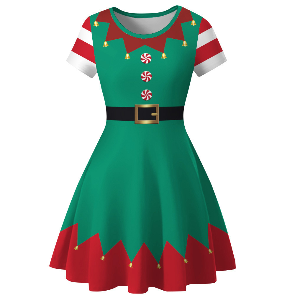 Kinder Mädchen Weihnachten Par – Elf Costume Christmas Bewertung und Preis