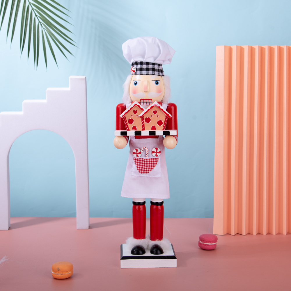 38CM Chef Gebäude Nussknacker  – Nutcracker Figurine Bewertung und Preis